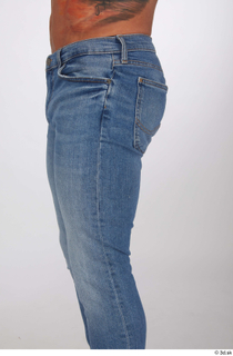 Garrott blue jeans buttock casual dressed thigh 0001.jpg